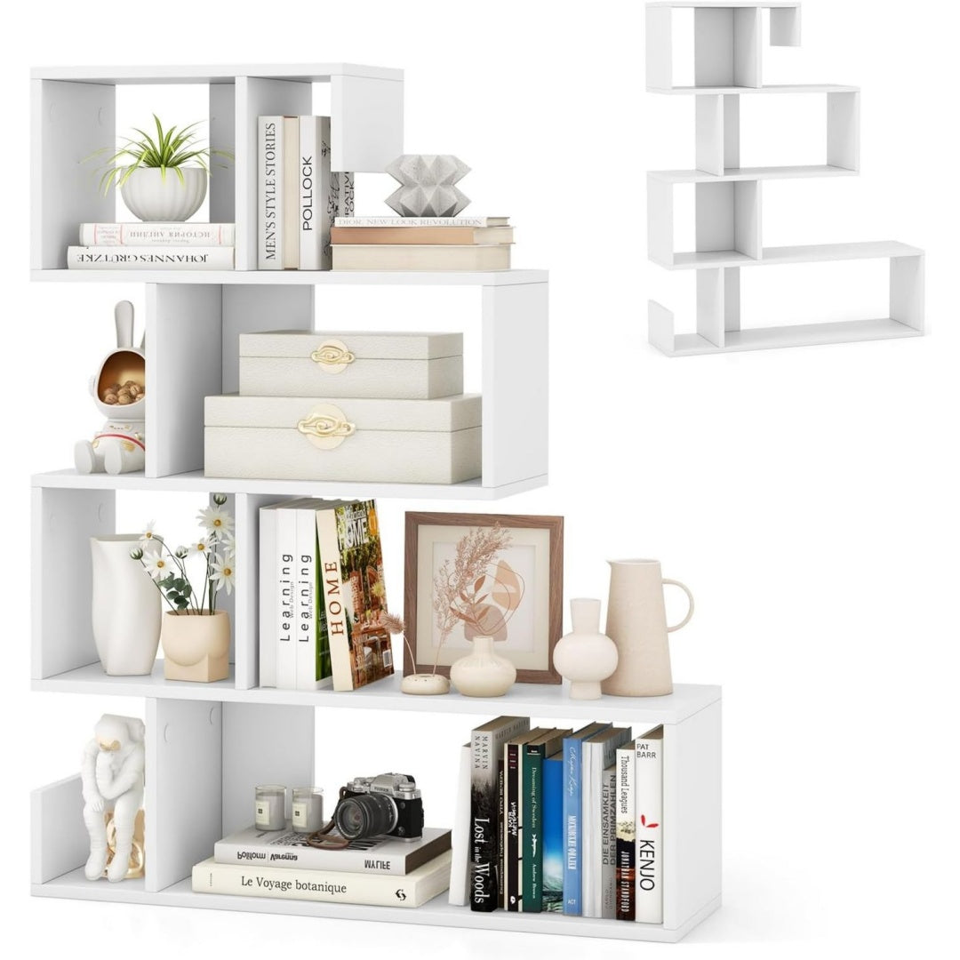 librerie bianco reclinabile 6
