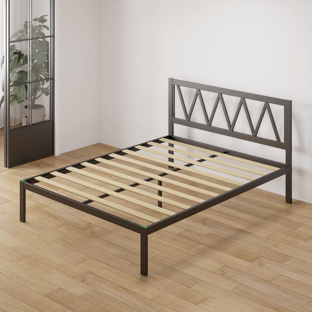 strutture letto nero per resistente 1